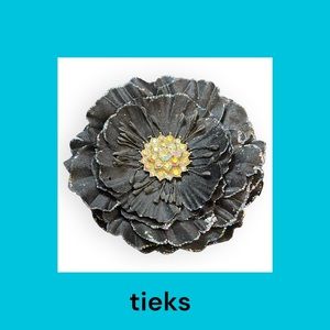Tieks Flower - Black